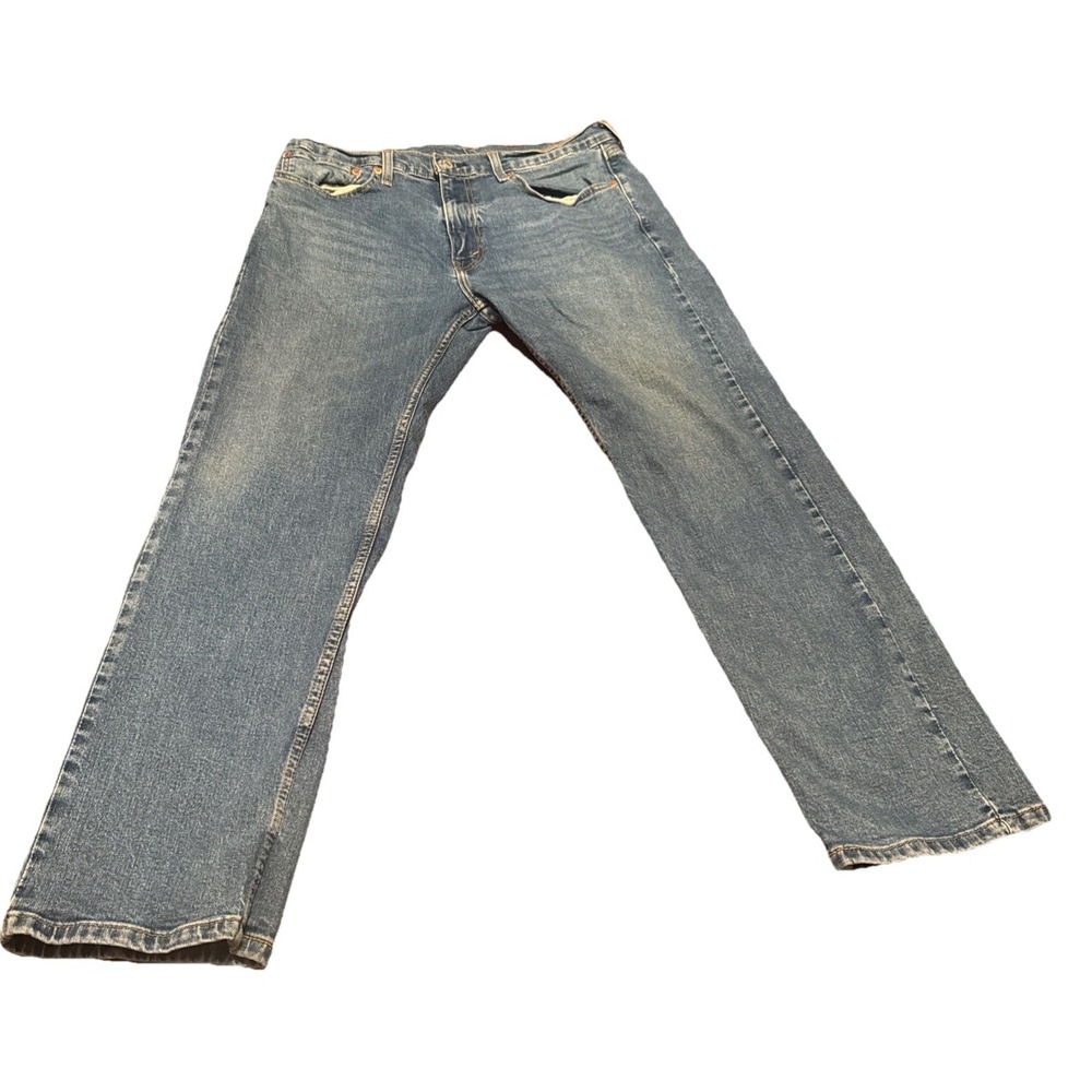 Levi's 505 Men's Jeans W36 L30 Straight Fit Blue Denim Water Less‎ USA